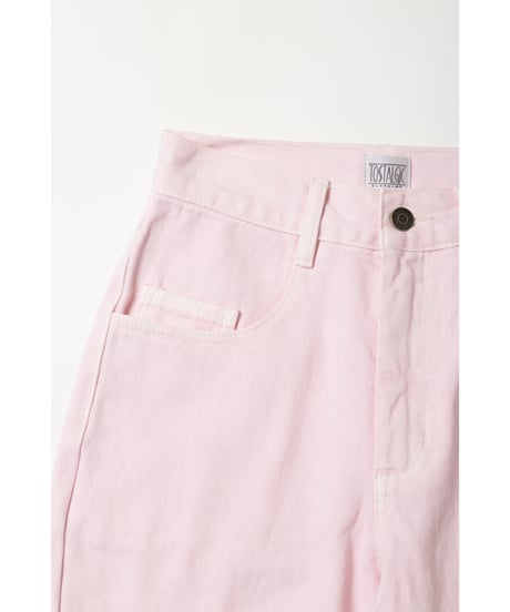 Tostalgic denim pants / pink