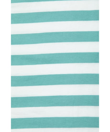 Stripe pocket tee / green