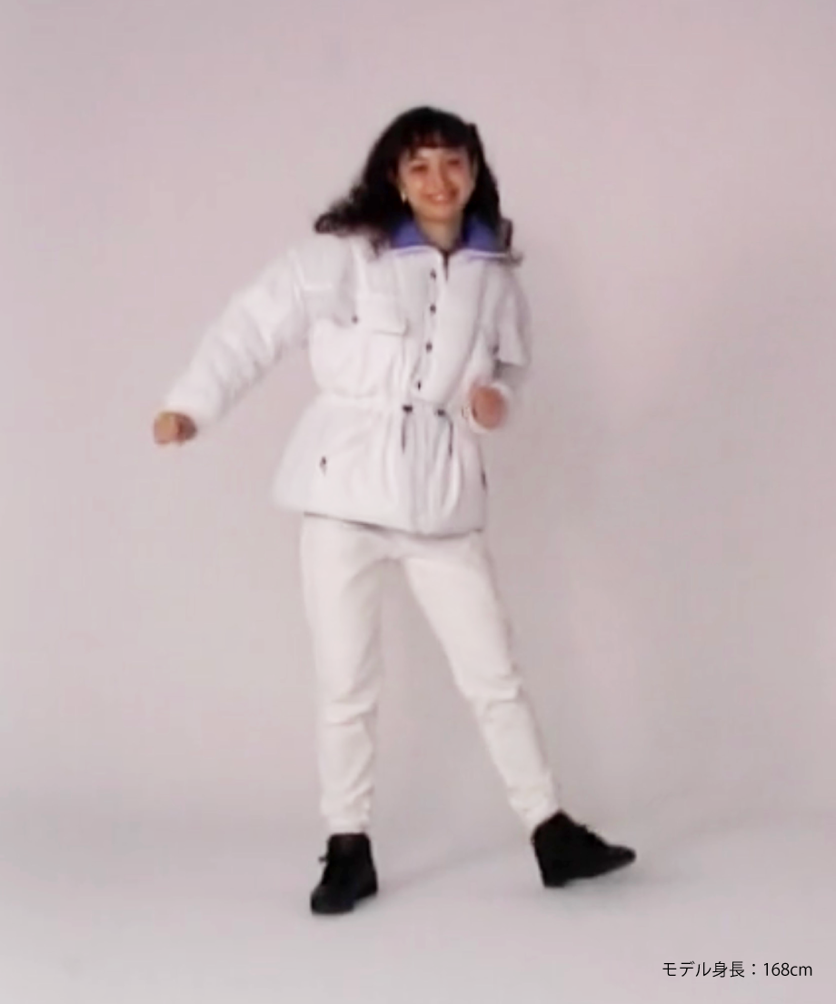 Ski jacket / white | Tostalgic Clothing