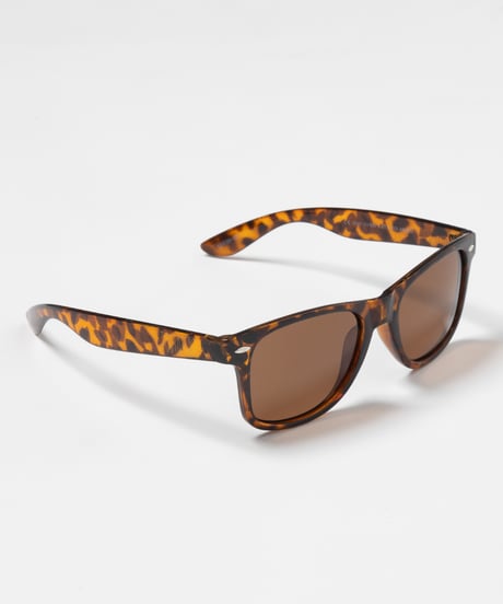 Square sunglasses / tortoiseshell
