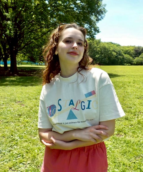 Balance logo tee / white