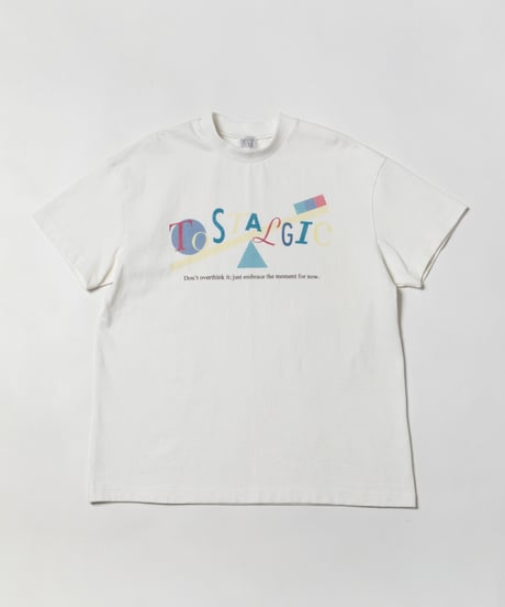 Balance logo tee / white