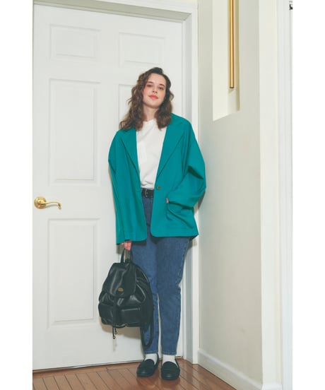 Oversized jacket / green