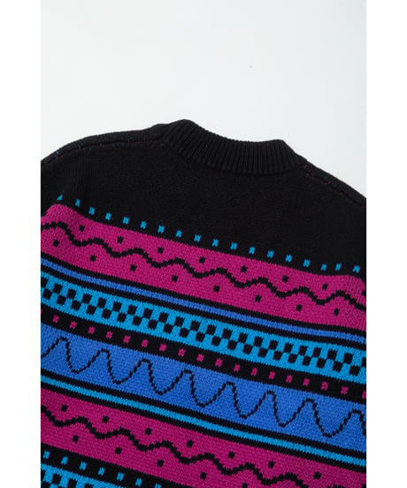 geometric sweater / geometric