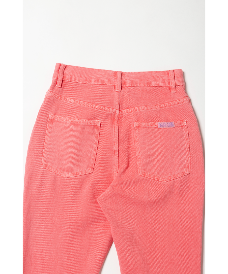 Tostalgic denim pants / salmon | Tostalgic Clot