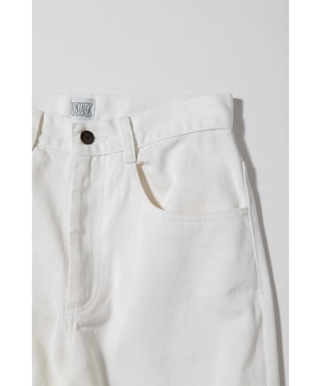 Tostalgic denim pants / white