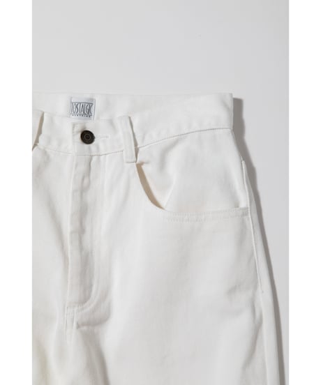 Tostalgic denim pants / white