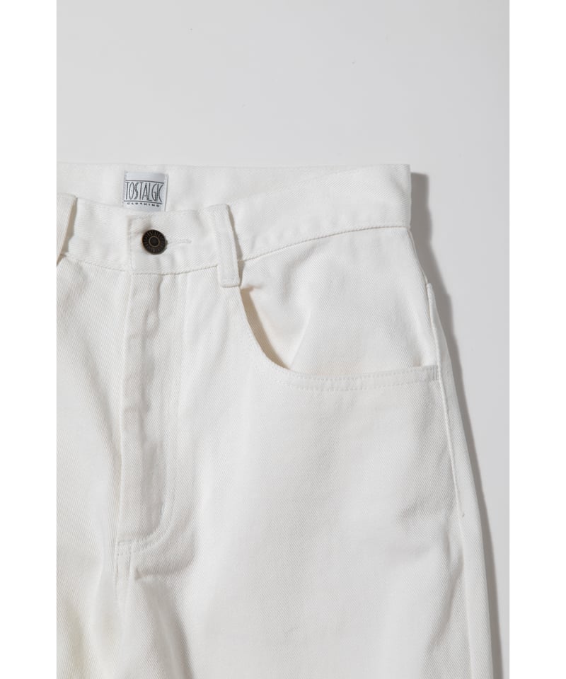 Tostalgic denim pants / white | Tostalgic Clothing Tostalgic denim pants / white | Tostalgic Clothing