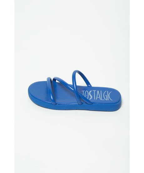 Flip flops / purple blue
