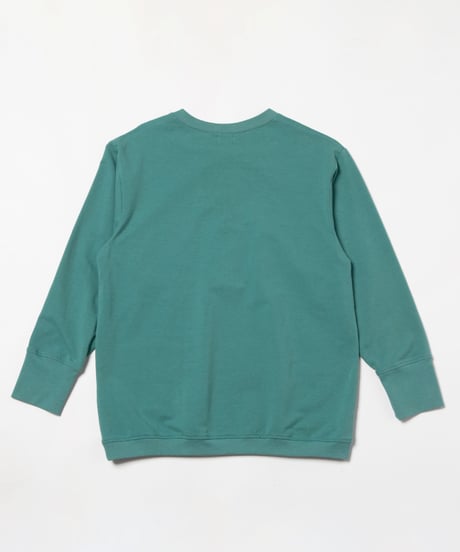 Bottouns sweat shirt / green