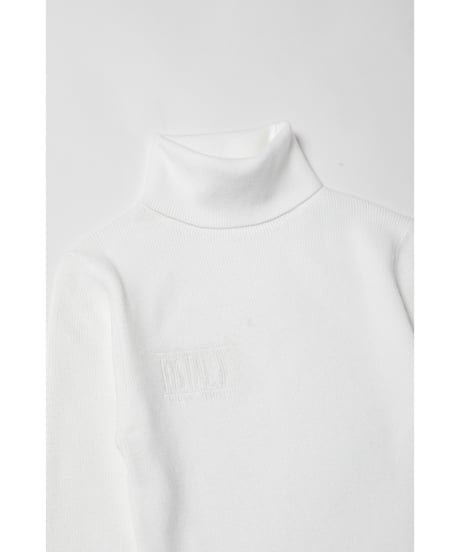 Turtle knit / white