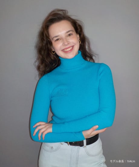 Turtle knit / blue