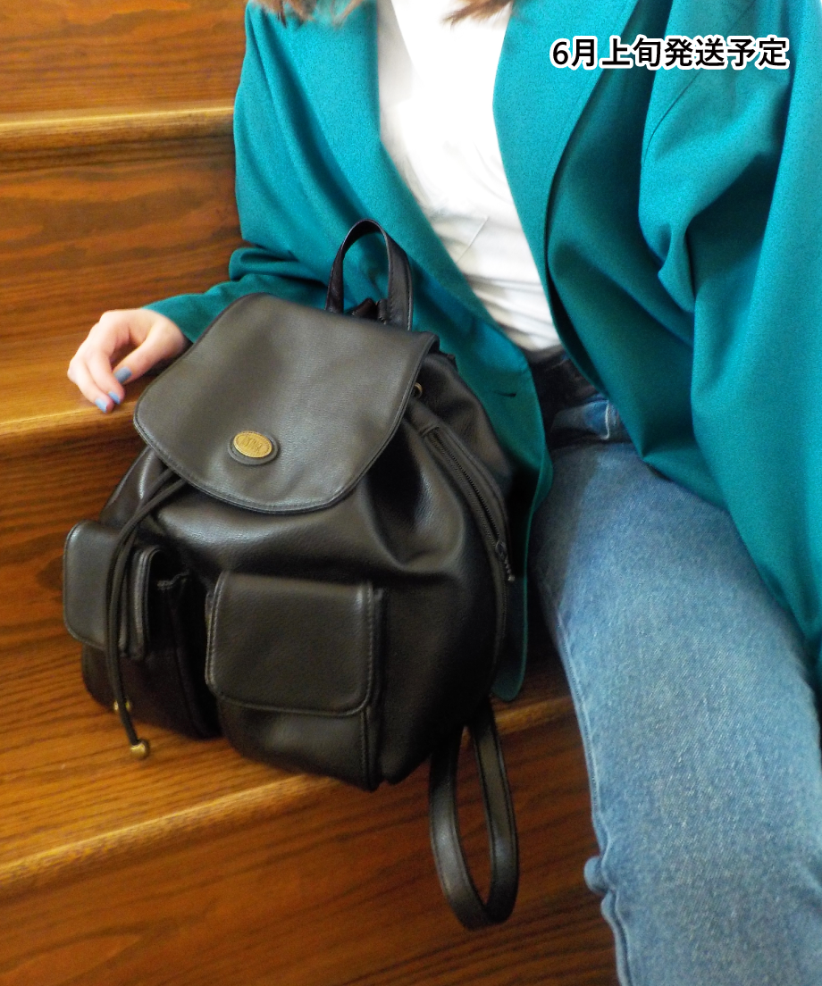 【美品】トスタルジッククロージング　リュックサック　バックパック　バック　黒 Tostalgic Clothingトスタルジッククロージングリュック