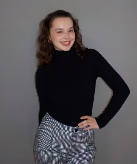 Turtle knit / black