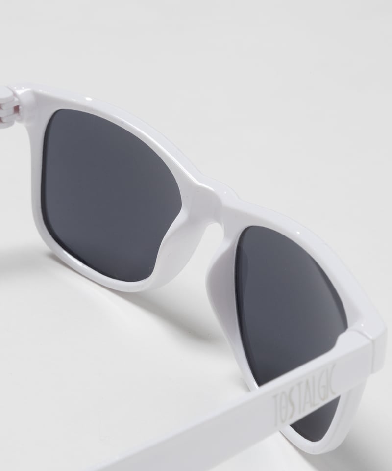 Square sunglasses / white [ Shipped in late May