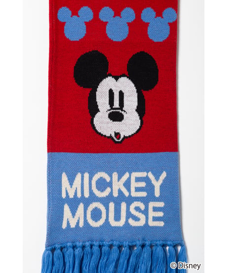 Mickey Mouse scarf  / red