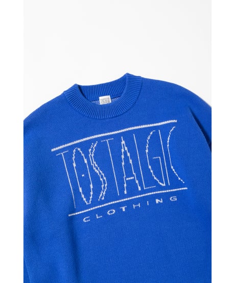 Tostalgic sweater / purple blue