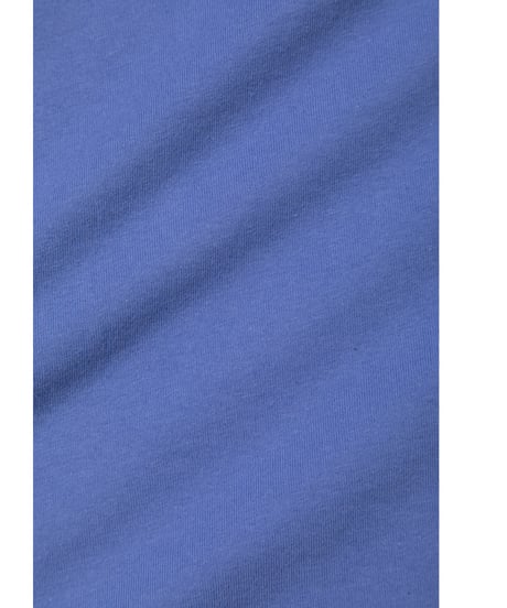 High neck long sleeve pocket tee / purple