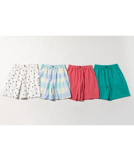 Summer half pants / polka dots