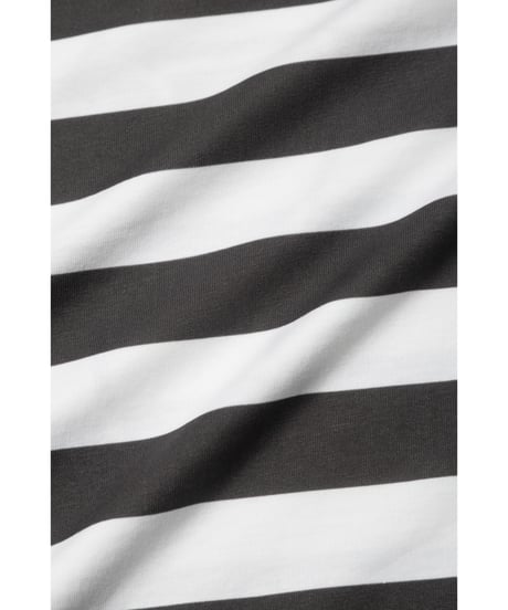 Tos logo stripe Tshirts / black