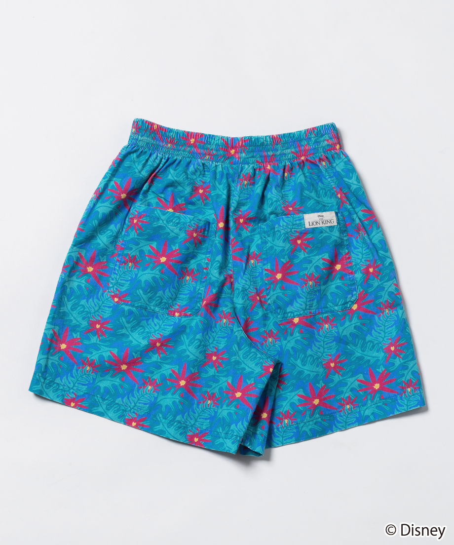 Jungle summer half pants / green | Tostalgic Cl