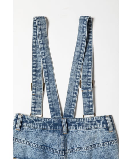Salopette jeans / acid wash
