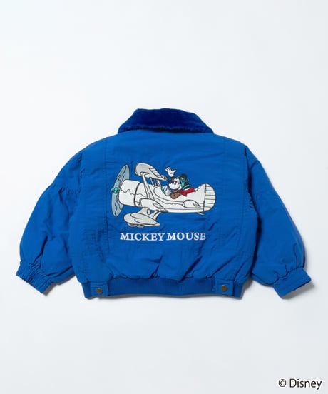 Mickey flight jacket(kids) / purple