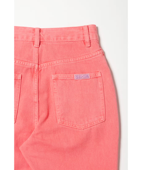 Tostalgic denim pants / salmon