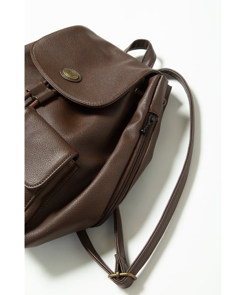 Leather backpack / brown | Tostalgic Clothing Leather backpack / brown | Tostalgic Clothing