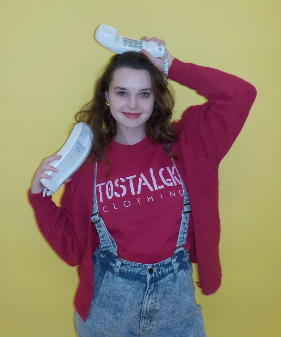 Fitted sweatshirt / pink | Tostalgic Clothing Tostalgic Clothing