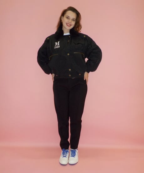 Slacks pants / black