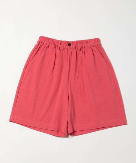 Summer half pants / salmon