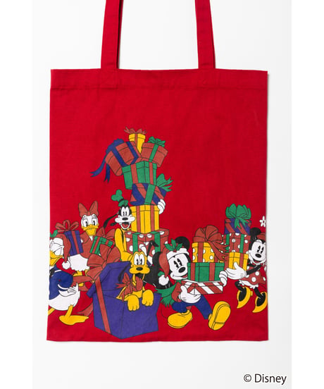 Disney holiday bag / red