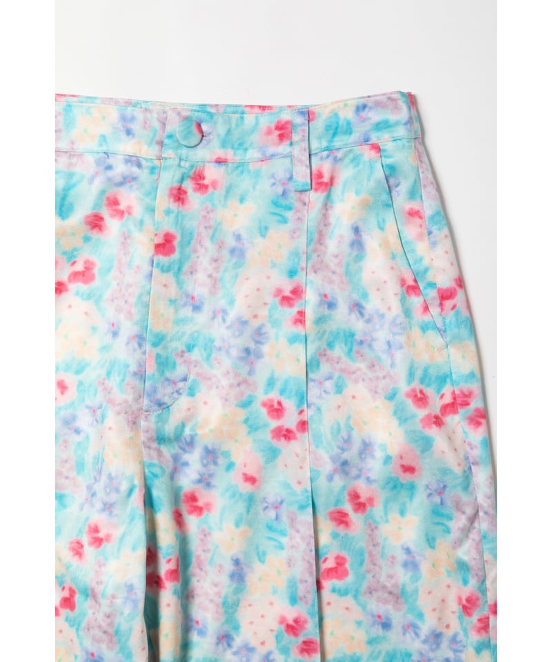Floral slacks pants / floral | Tostalgic Clothing