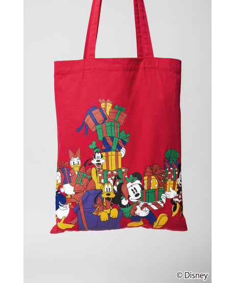 Disney holiday bag / red