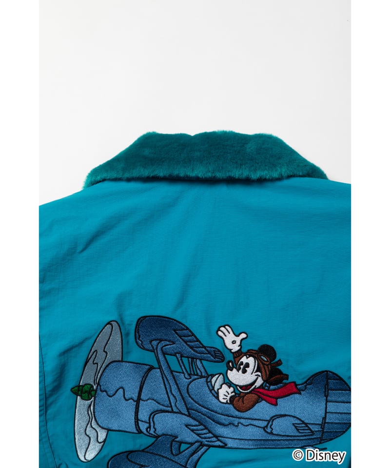tostalgic clothing ジャケット Mickey flight jacket / green | Tostalgic Clothing