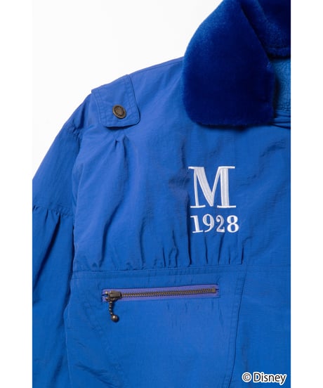 Mickey flight jacket / purple