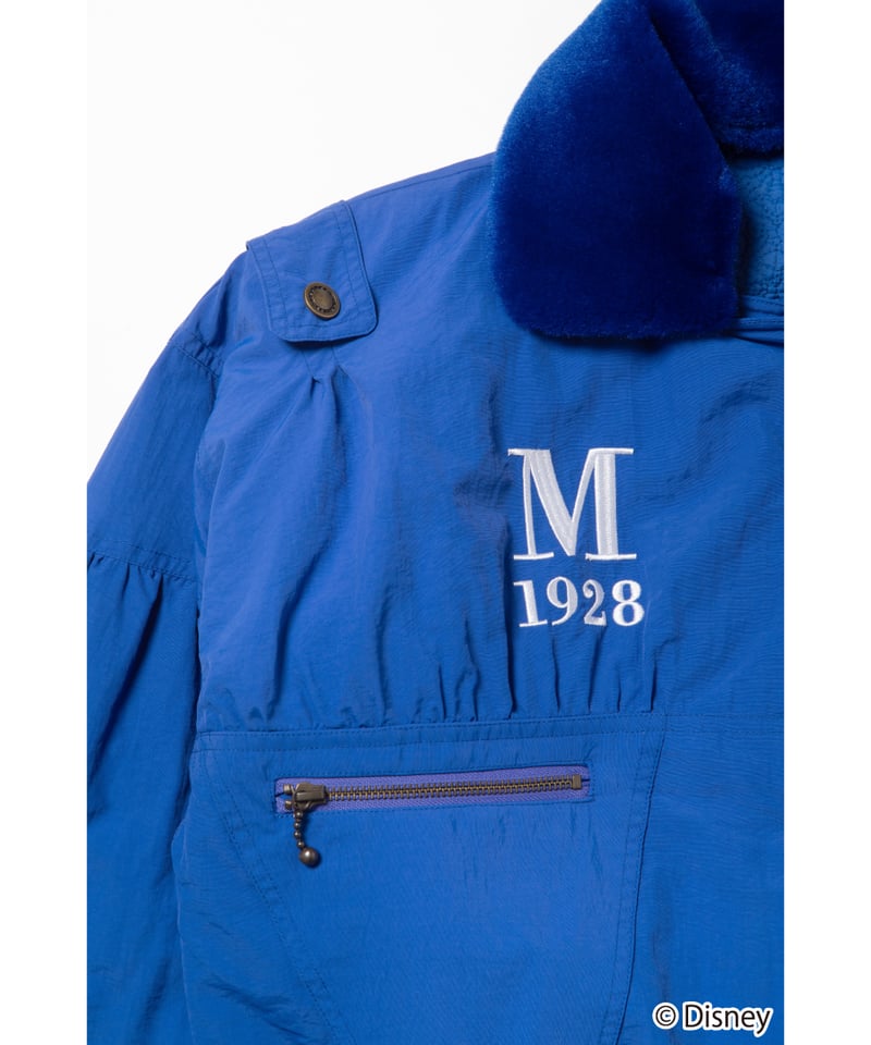 Mickey flight jacket / purple | Tostalgic Clothing
