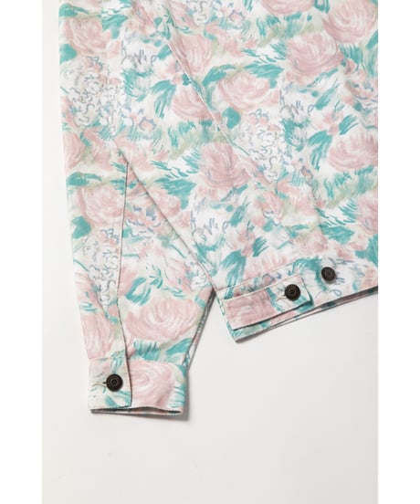 Tostalgic floral denim jacket / floral