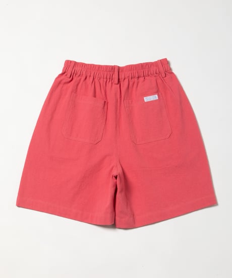 Summer half pants / salmon
