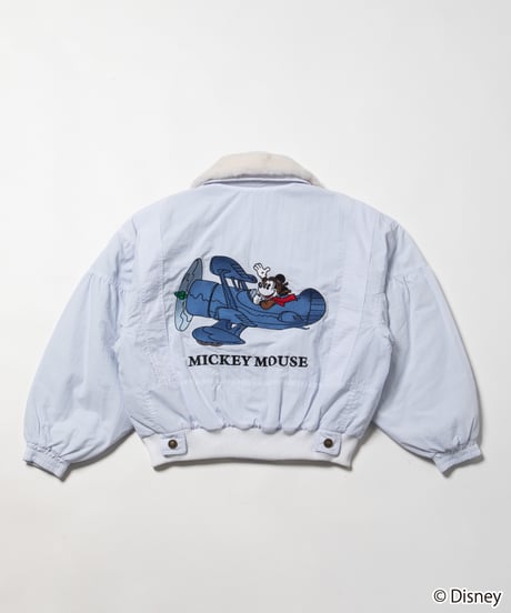 Mickey flight jacket / white