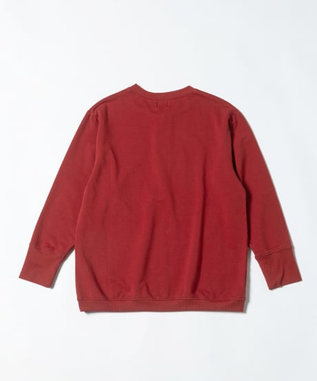 Bottouns sweat shirt / red