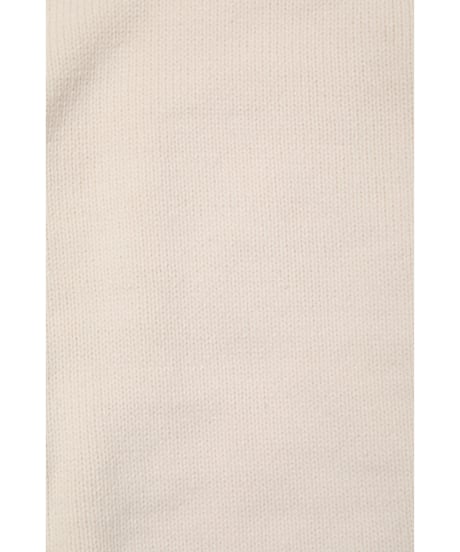 Cable sweater / white