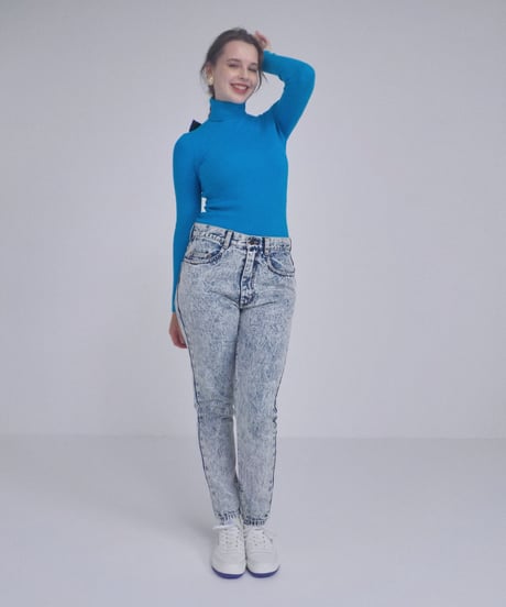 Tostalgic denim pants / acid wash