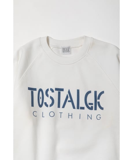 Fitted sweatshirt / white
