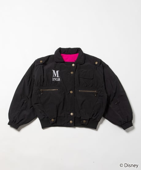 Mickey flight jacket / black