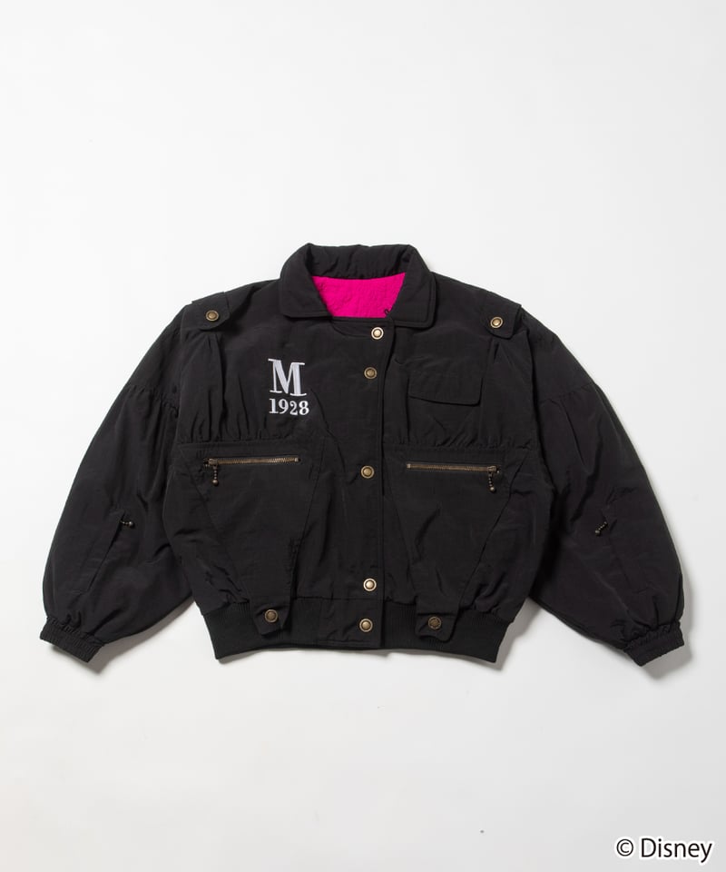 ジャケット・アウター tostalgic clothing Mickey flight jacket Mickey flight jacket / black | Tostalgic Clothing