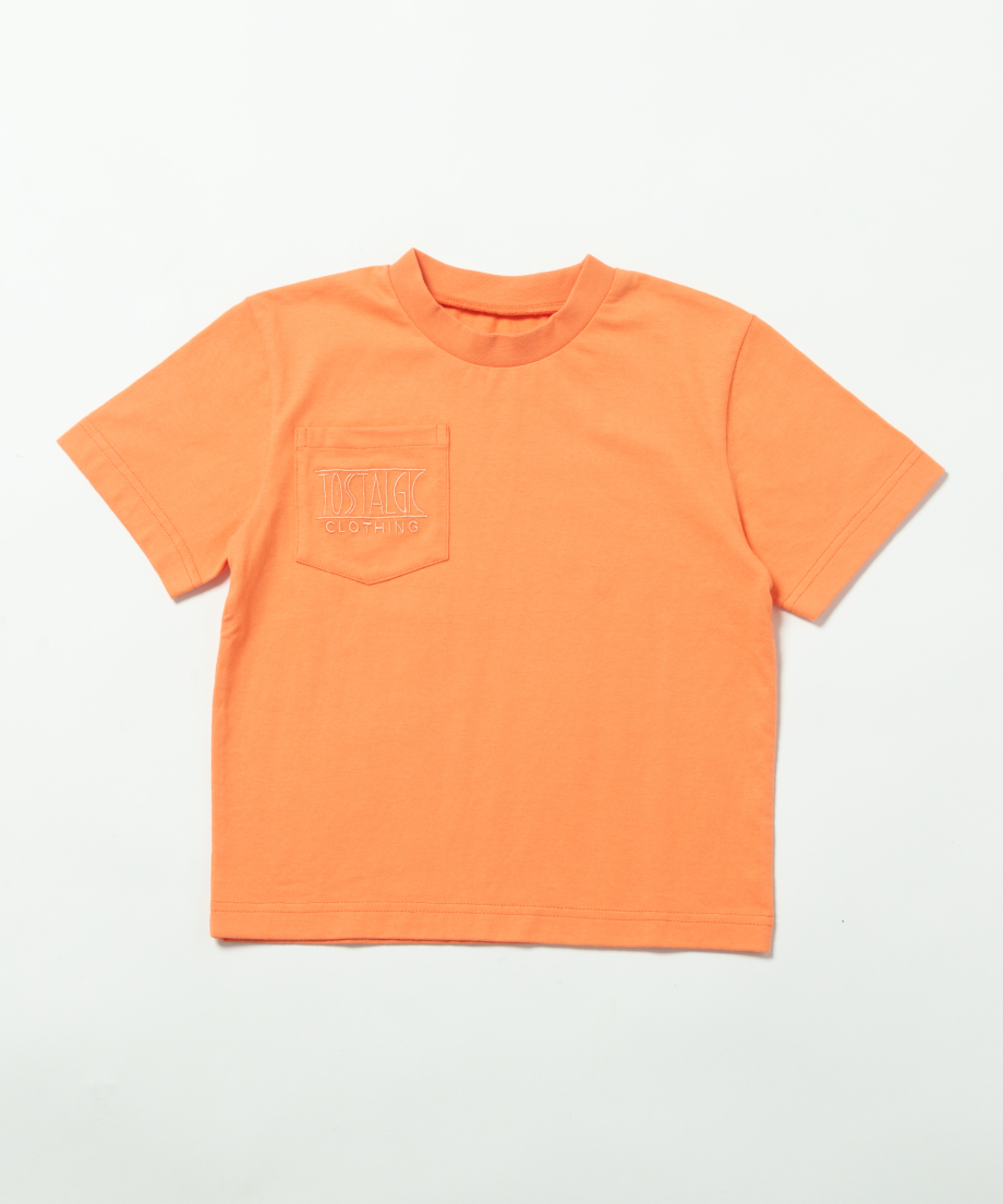 Tostalgic pocket tee (Kids) / orange | Tostalgi