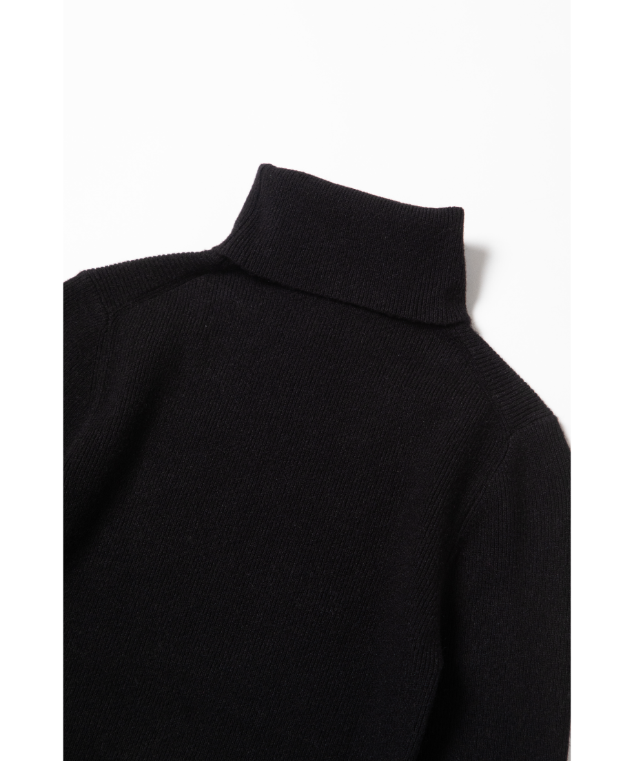 Turtle knit / black | Tostalgic Clothing