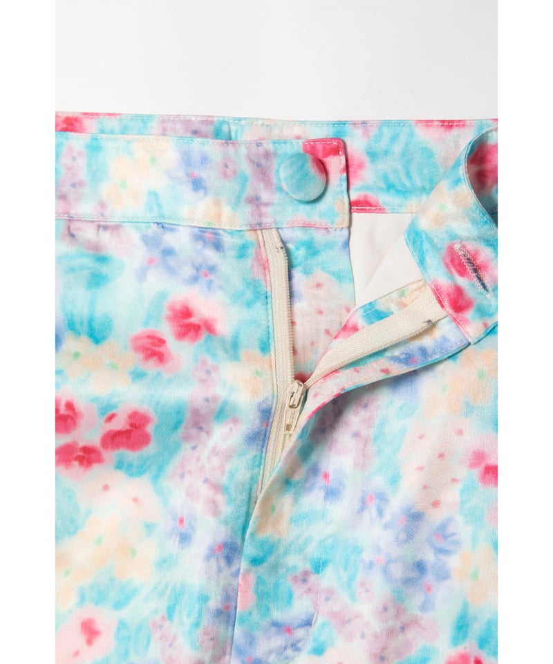 Floral slacks pants / floral | Tostalgic Clothing